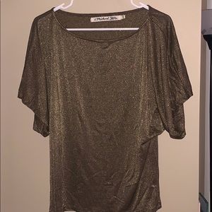 Gold blouse